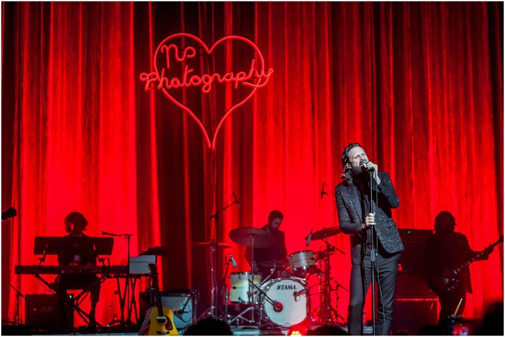 Father John Misty at the Wiltern in Los Angeles, 2015. 