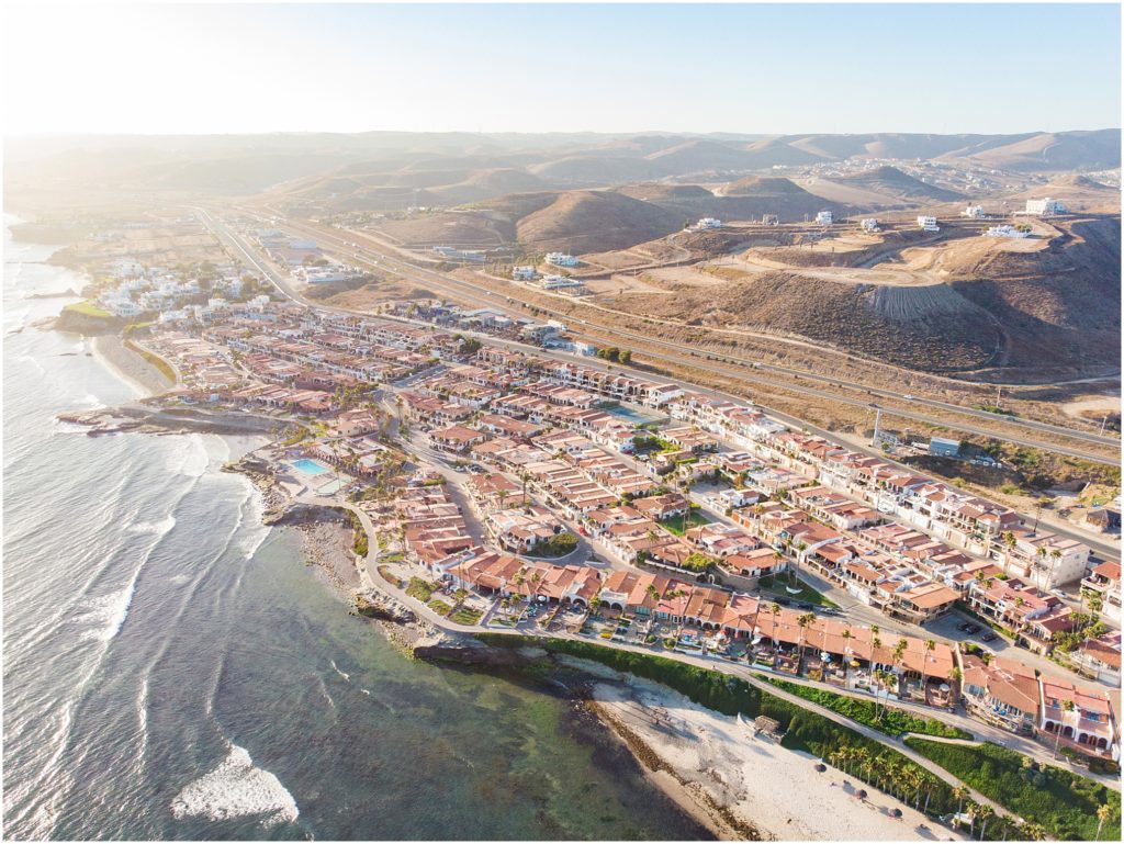 Las Gaviotas, gated community in Baja, Mexico, outside of Tiajuana and Puerto Escondito with ocean views.