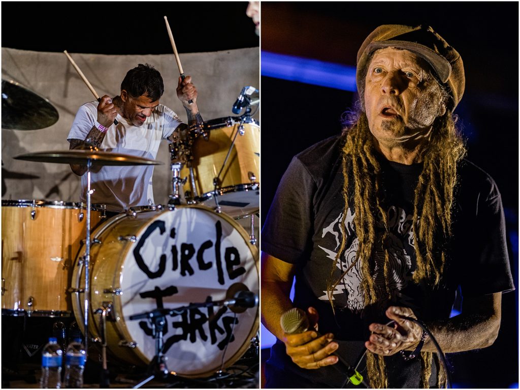 Circle Jerks perform at Pappy & Harriet's Pioneertown Palace in Joshua Tree, CA - Keith Morris, Joey Castillo, Greg Hetson, Zander Schloss