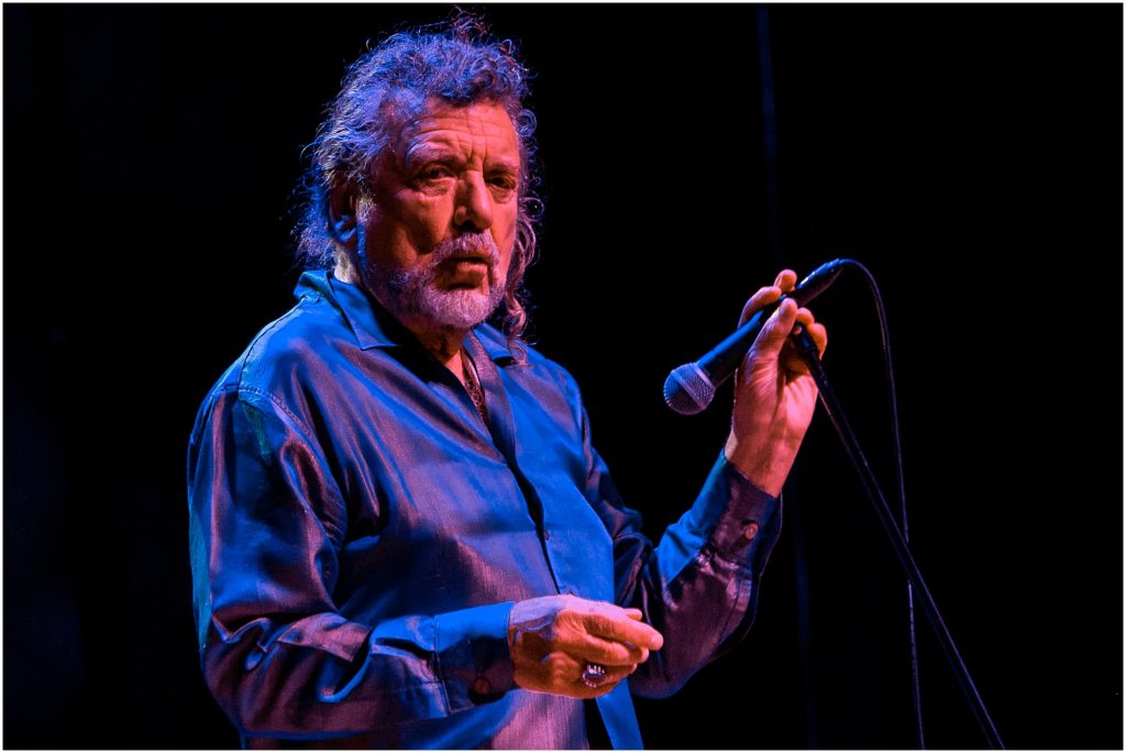 Robert Plant at Orpheum Theater in Los Angeles