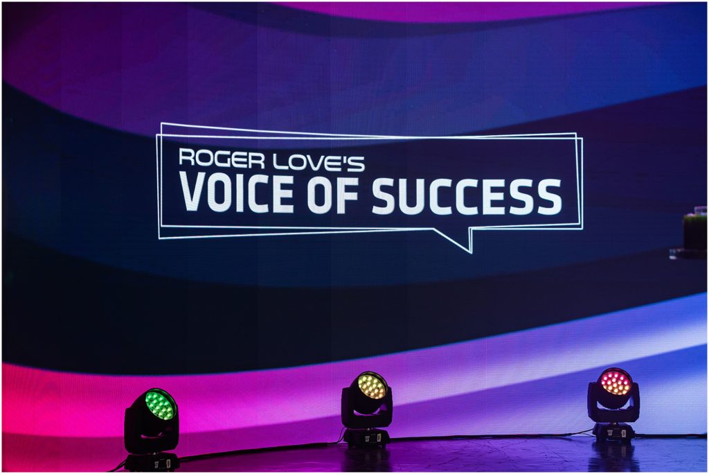 Roger Love Voice of Success Filming, 2021 in Burbank, CA