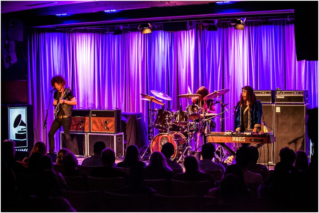 Wolfmother at Grammy Museum DTLA, 2016. Wolfmother performs at The Grammy Museum to drop their latest album “Victorious.”