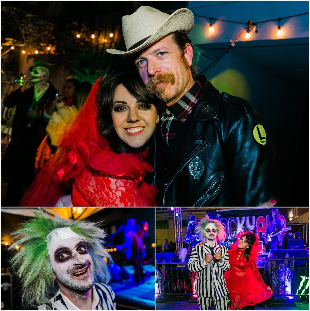 Cahuenga Block Party Halloween Show in Hollywood, beetlejuice, jesse hughes