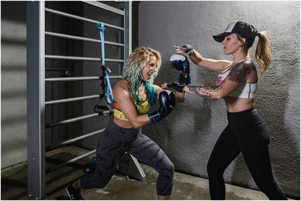 Let's Ride Sports Bra & Hat Boxing Shoot