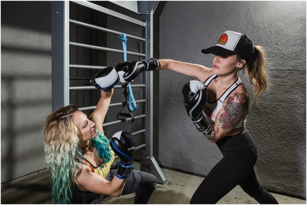 Let's Ride Sports Bra & Hat Boxing Shoot