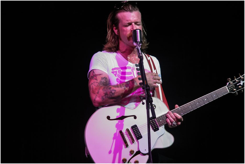 Eagles of Death Metal at Mayan Theater, 2008. Jesse Hughes and Josh Homme perform at the Mayan.