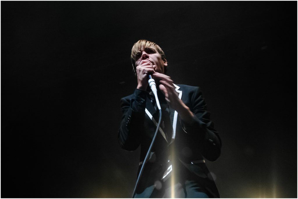 The Hives at The Warfield in San Francisco, 2008. Holwin' Pelle, Pelle Almqvist, Eagles of Death Metal, Jesse Hughes, Joey Castillo.