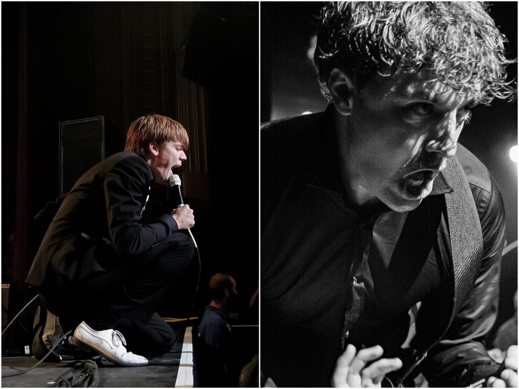 The Hives at The Warfield in San Francisco, 2008. Holwin' Pelle, Pelle Almqvist, Eagles of Death Metal, Jesse Hughes, Joey Castillo.