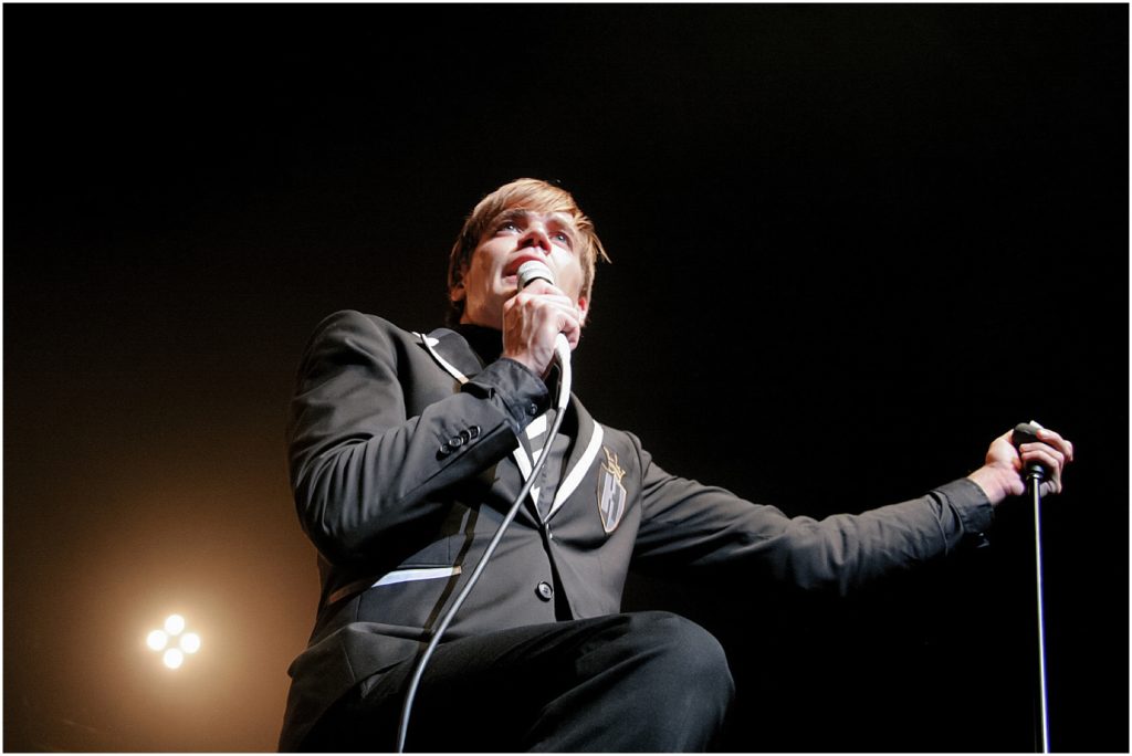 The Hives at The Warfield in San Francisco, 2008. Holwin' Pelle, Pelle Almqvist, Eagles of Death Metal, Jesse Hughes, Joey Castillo.