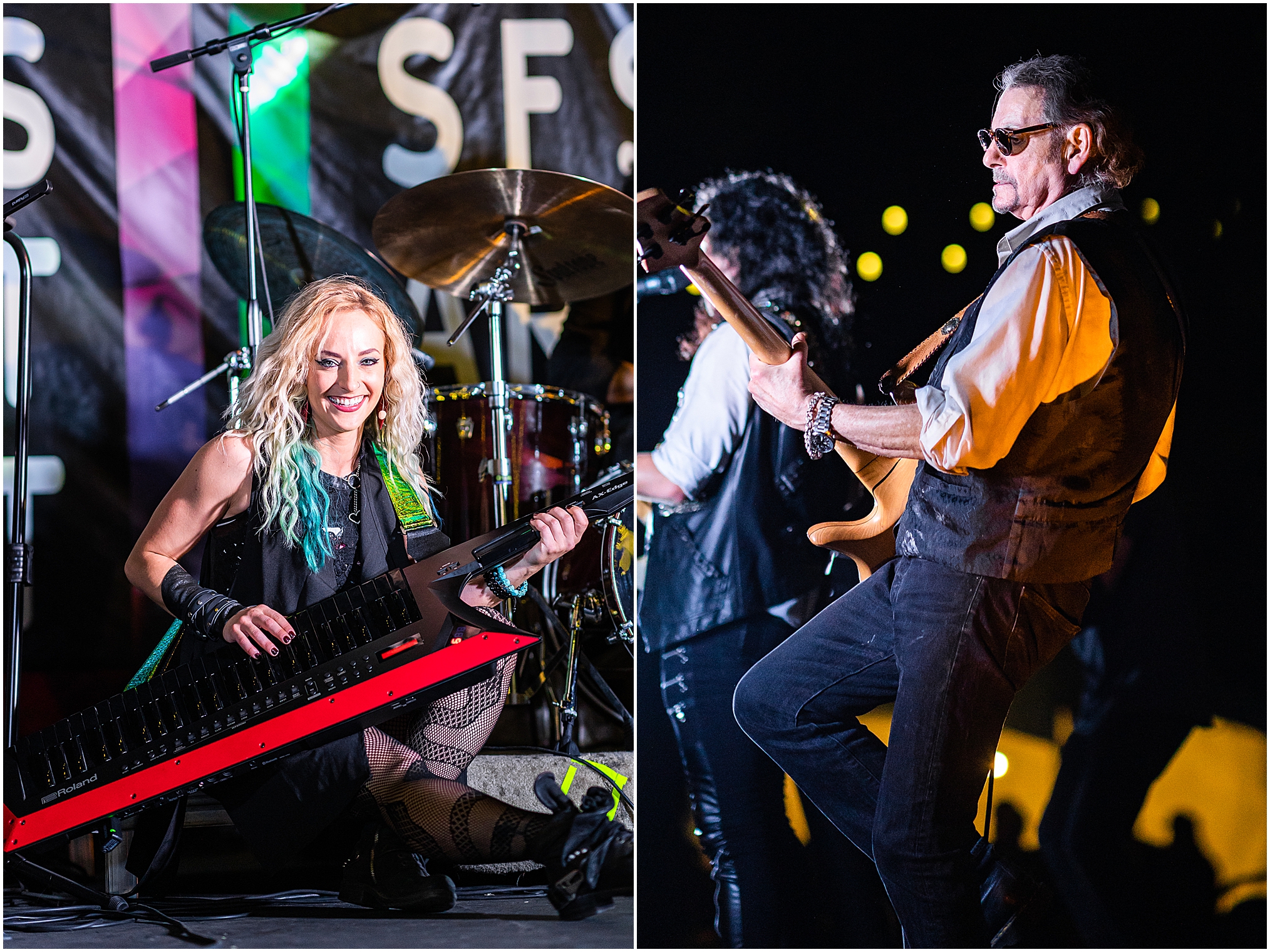 An evening with Rocky Kramer and Prescott Niles from The Knack at the Sante Fe Springs Art Fest with the Rocky Kramer Band.