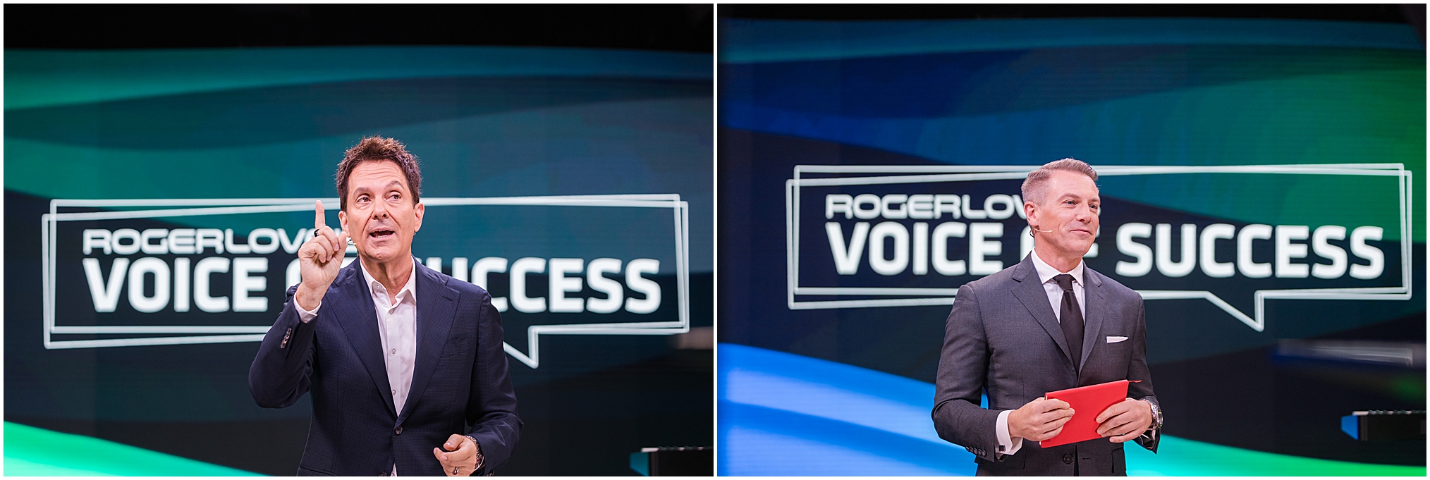 Stills for the weekend filming of Roger Love's Voice of Success, a virtual vocal coaching program