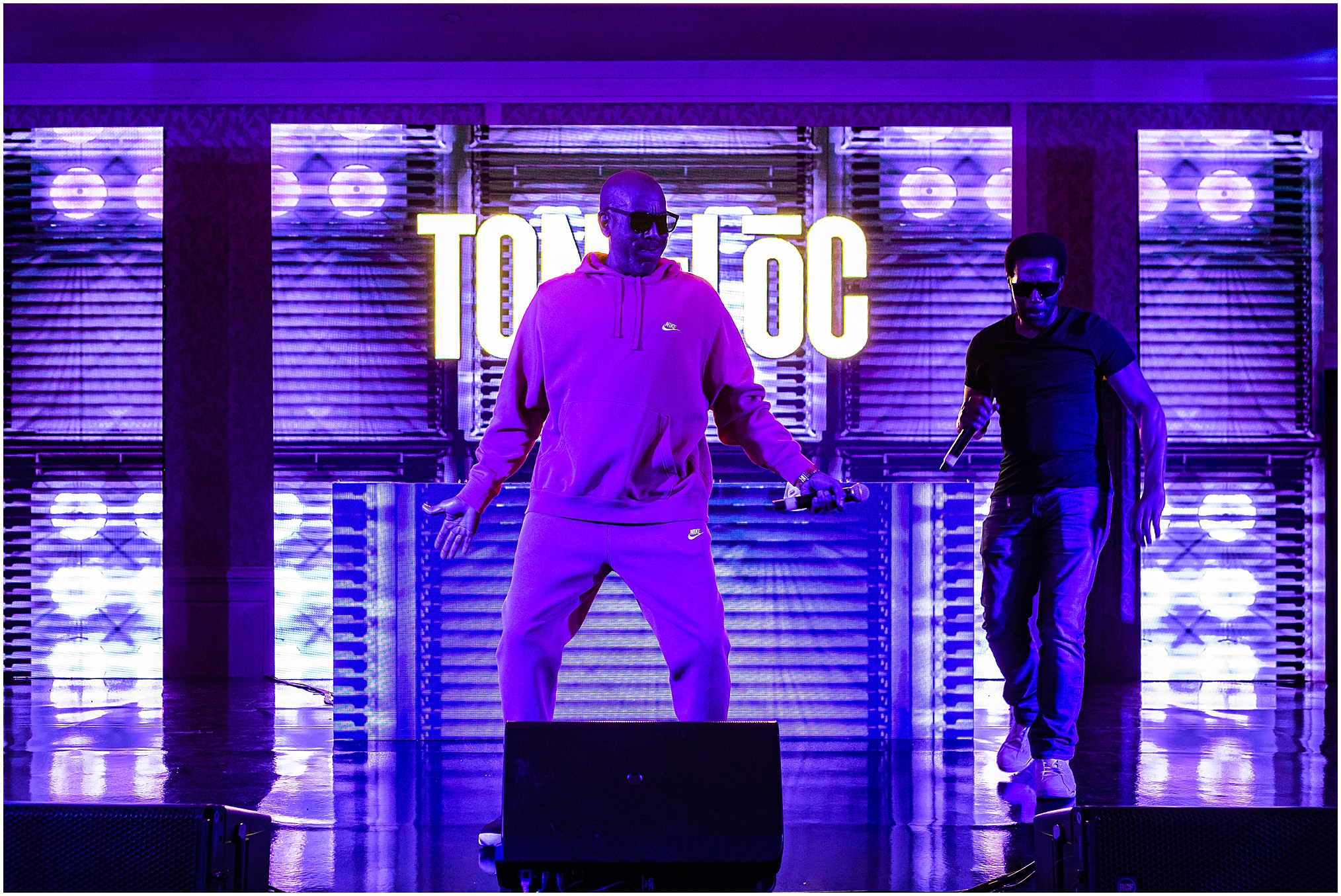 Tone Lōc with Turbo B for private event.