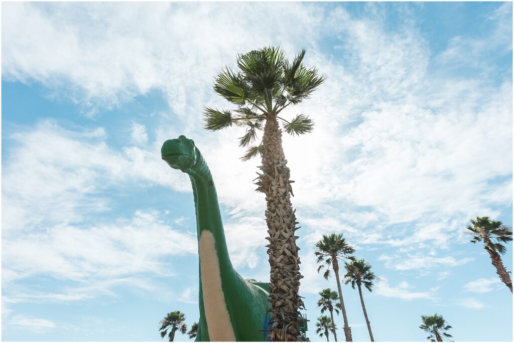 A Day in Yuma, Arizona. California roadside attractions: Cabazon Dinosaurs.