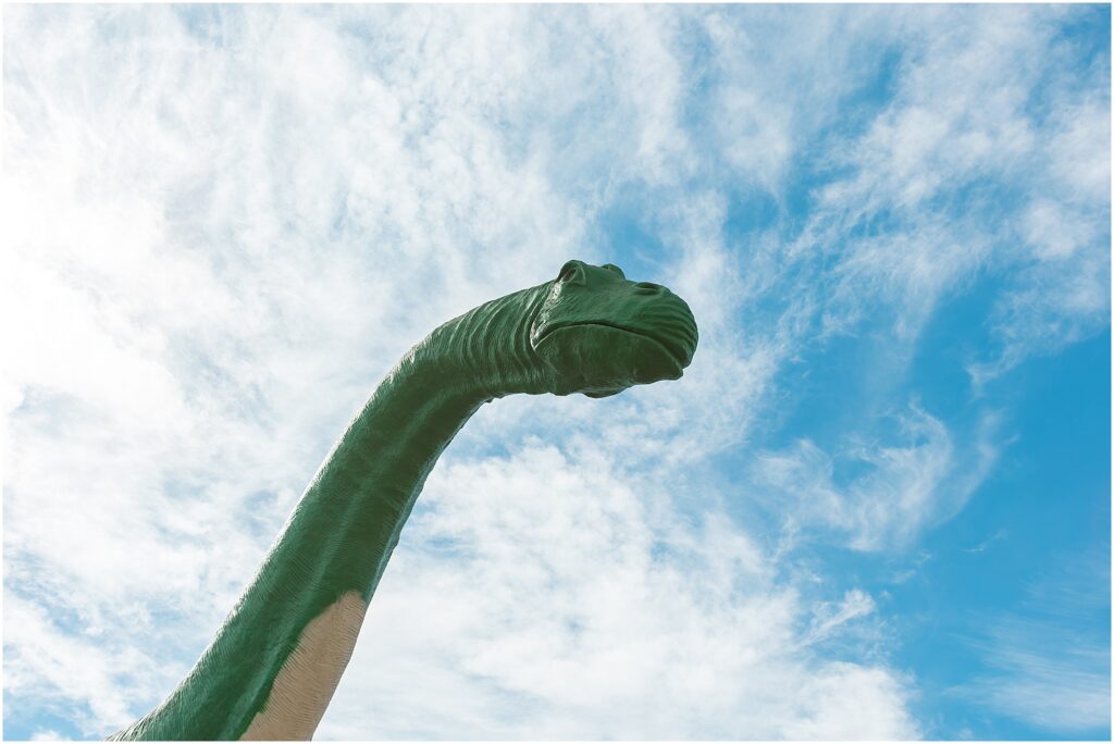 A Day in Yuma, Arizona. California roadside attractions: Cabazon Dinosaurs.