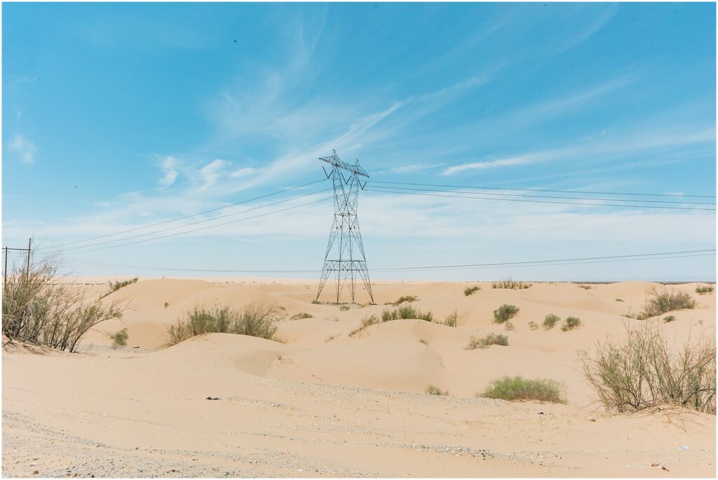 A Day in Yuma, Arizona. California roadside attractions: Imperial Sand Dunes.