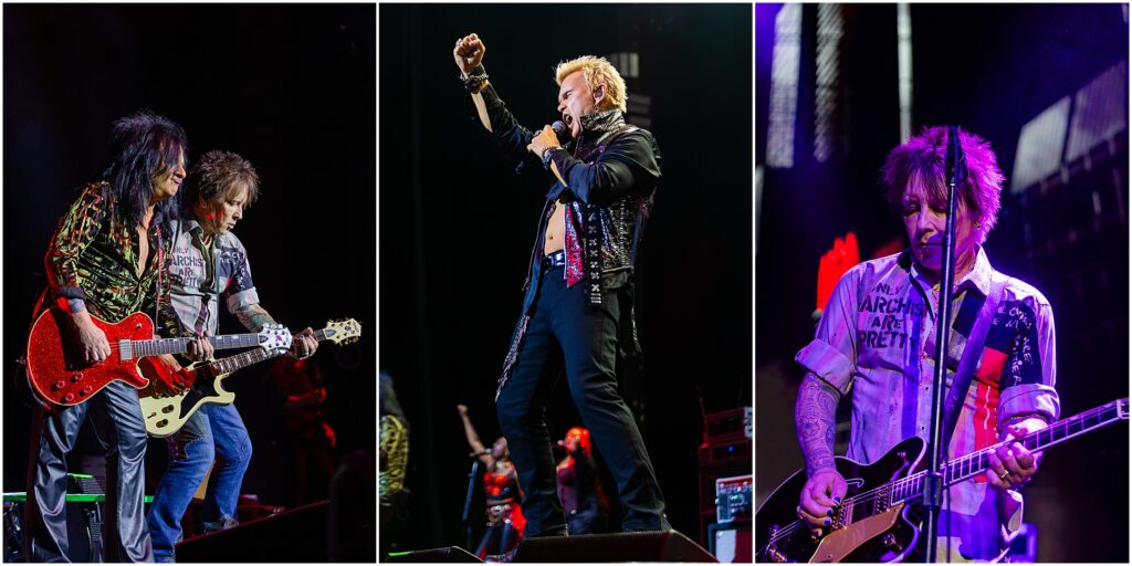 Billy Idol and his band perform at The Chelsea Theater in the Cosmopolitan during his residency in Las Vegas, Nevada. Kelli Hayden Photography