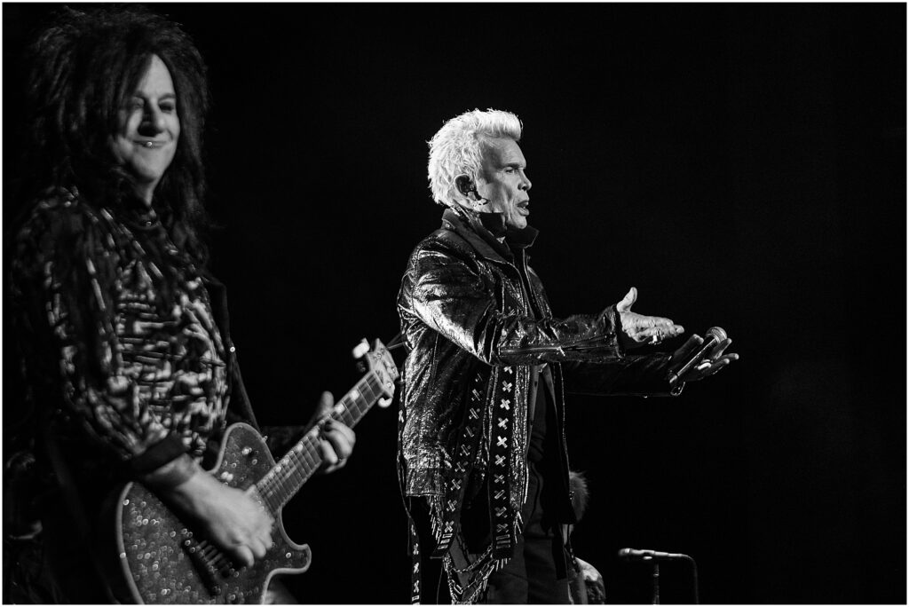 Billy Idol and his band perform at The Chelsea Theater in the Cosmopolitan during his residency in Las Vegas, Nevada. Kelli Hayden Photography