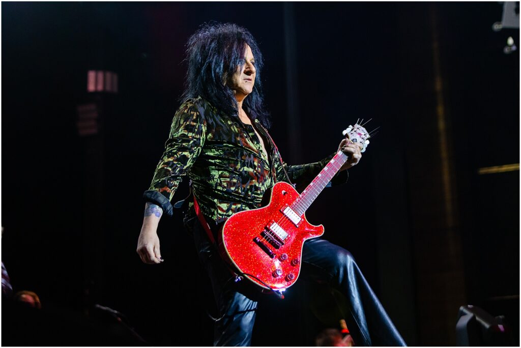 Billy Idol and his band perform at The Chelsea Theater in the Cosmopolitan during his residency in Las Vegas, Nevada. Kelli Hayden Photography