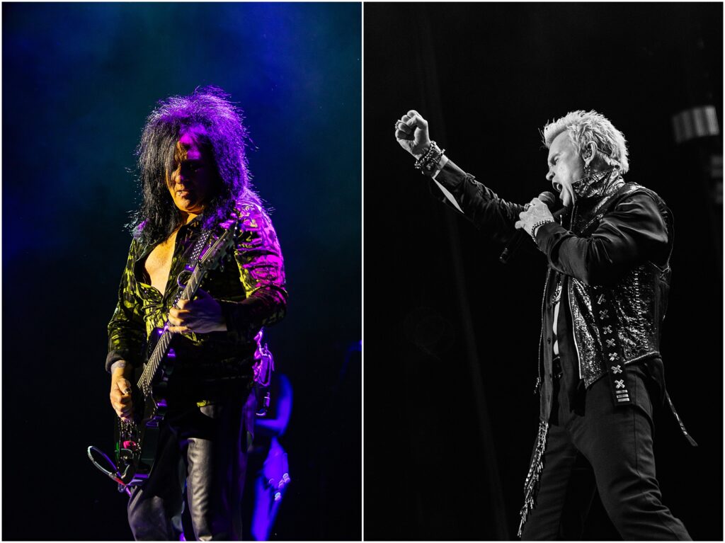 Billy Idol and his band perform at The Chelsea Theater in the Cosmopolitan during his residency in Las Vegas, Nevada. Kelli Hayden Photography