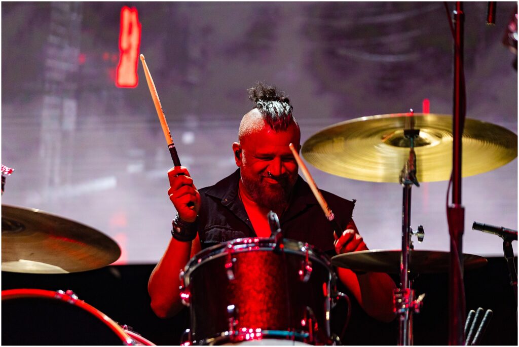 Billy Idol and his band perform at The Chelsea Theater in the Cosmopolitan during his residency in Las Vegas, Nevada. Kelli Hayden Photography