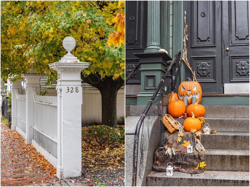 Salem, Massachusetts for Halloween. Essex Street Salem, MA