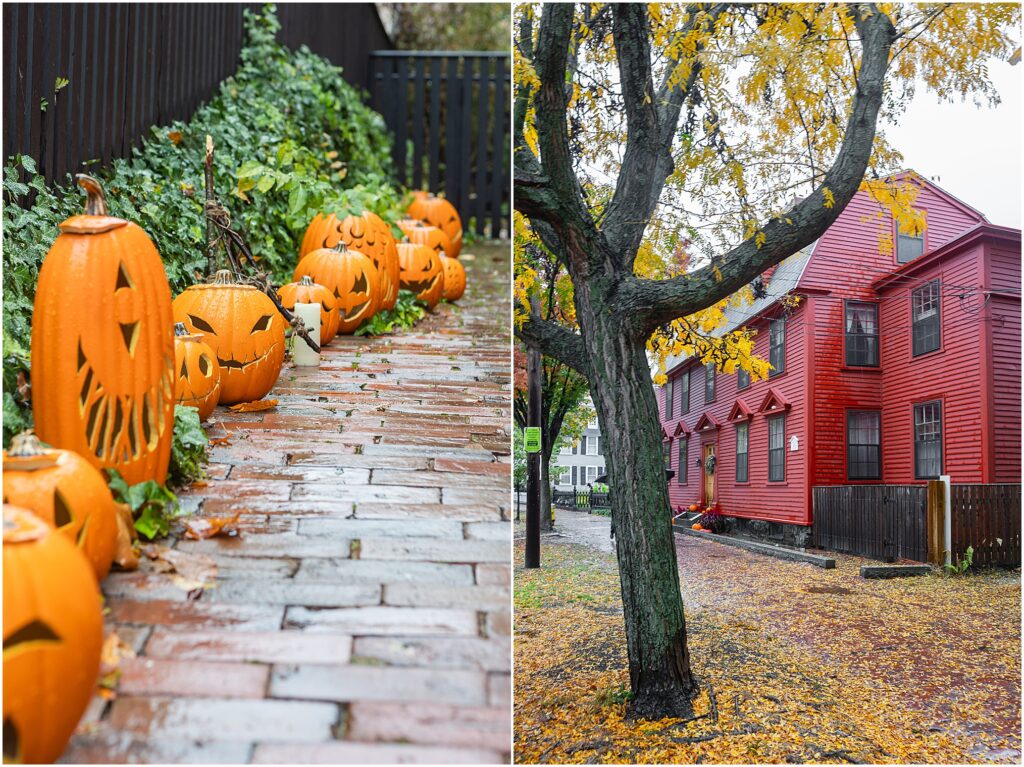 Salem, Massachusetts for Halloween. Essex Street Salem, MA