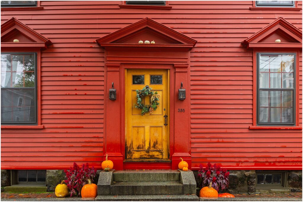 Salem, Massachusetts for Halloween. Essex Street Salem, MA