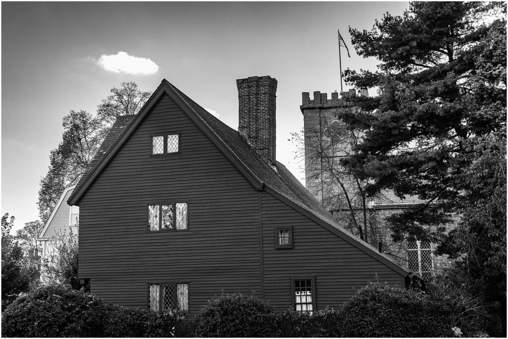 Salem, Massachusetts for Halloween. The Jonathan Corwin House aka the Witch House - 310 Essex Street Salem, MA 