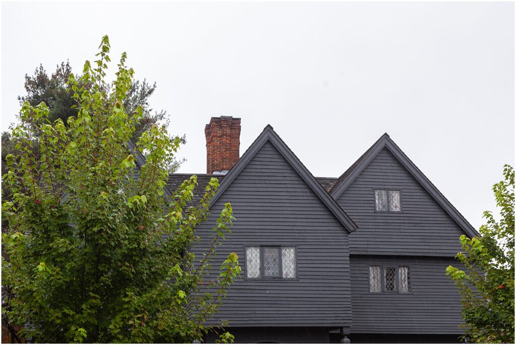 Salem, Massachusetts for Halloween. The Jonathan Corwin House aka the Witch House - 310 Essex Street Salem, MA 