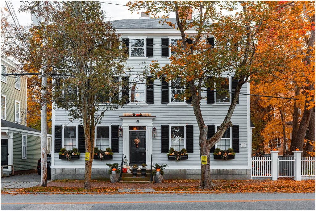 Salem, Massachusetts for Halloween. Essex Street Salem, MA