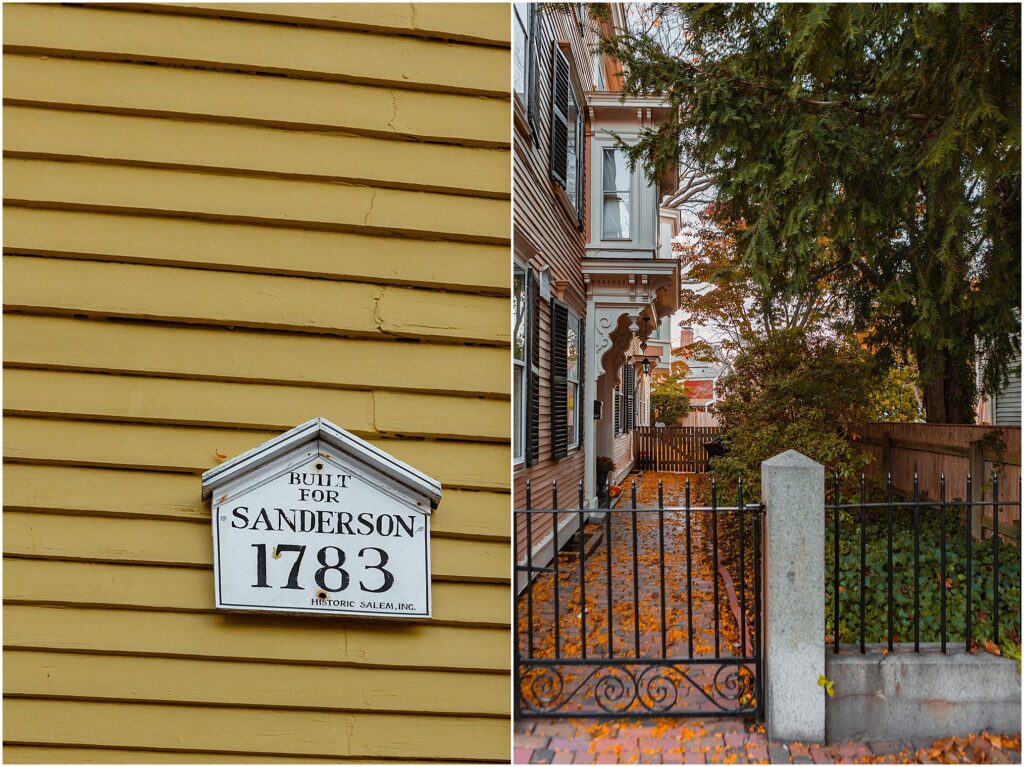 Salem, Massachusetts for Halloween. Essex Street Salem, MA