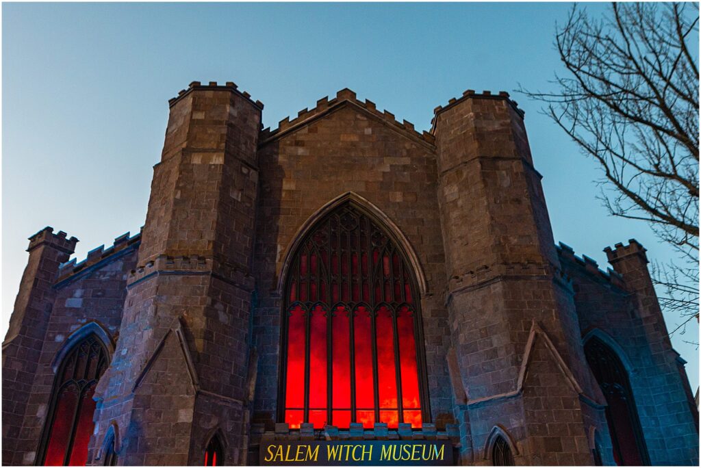 Salem, Massachusetts for Halloween. Salem Witch Museum