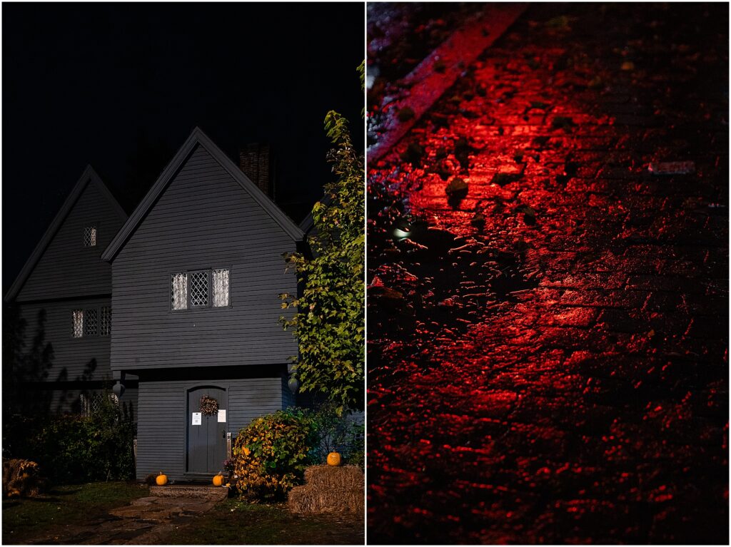 Salem, Massachusetts for Halloween. The Jonathan Corwin House aka the Witch House - 310 Essex Street Salem, MA 