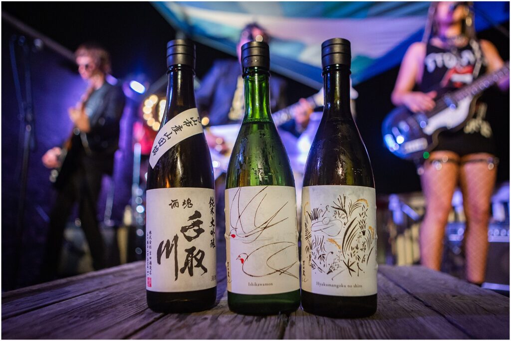 The Support Sake Tour! American rock band, The Falling Doves, traveled around Japan to perform their music and help bring some awareness to the diminishing Japanese sake industry by bridging music and culture. - SURFERS, Zushi Beach