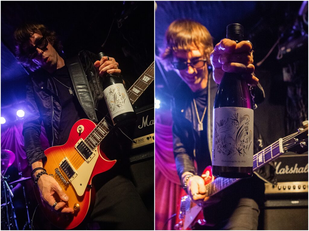 The Support Sake Tour! American rock band, The Falling Doves, traveled around Japan to perform their music and help bring some awareness to the diminishing Japanese sake industry by bridging music and culture. - SHIBUYA, TOKYO - Club Heavy Sick.