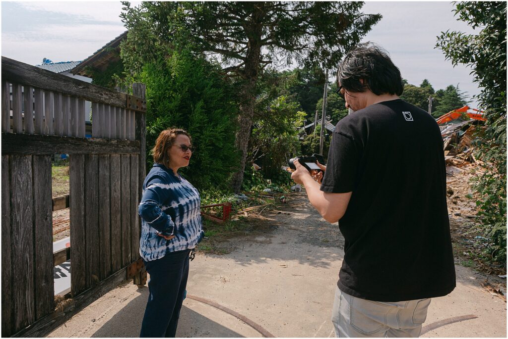 The Support Sake Tour! American rock band, The Falling Doves, traveled around Japan to perform their music and help bring some awareness to the diminishing Japanese sake industry by bridging music and culture. - Noto, Matsunami, Oeyama.