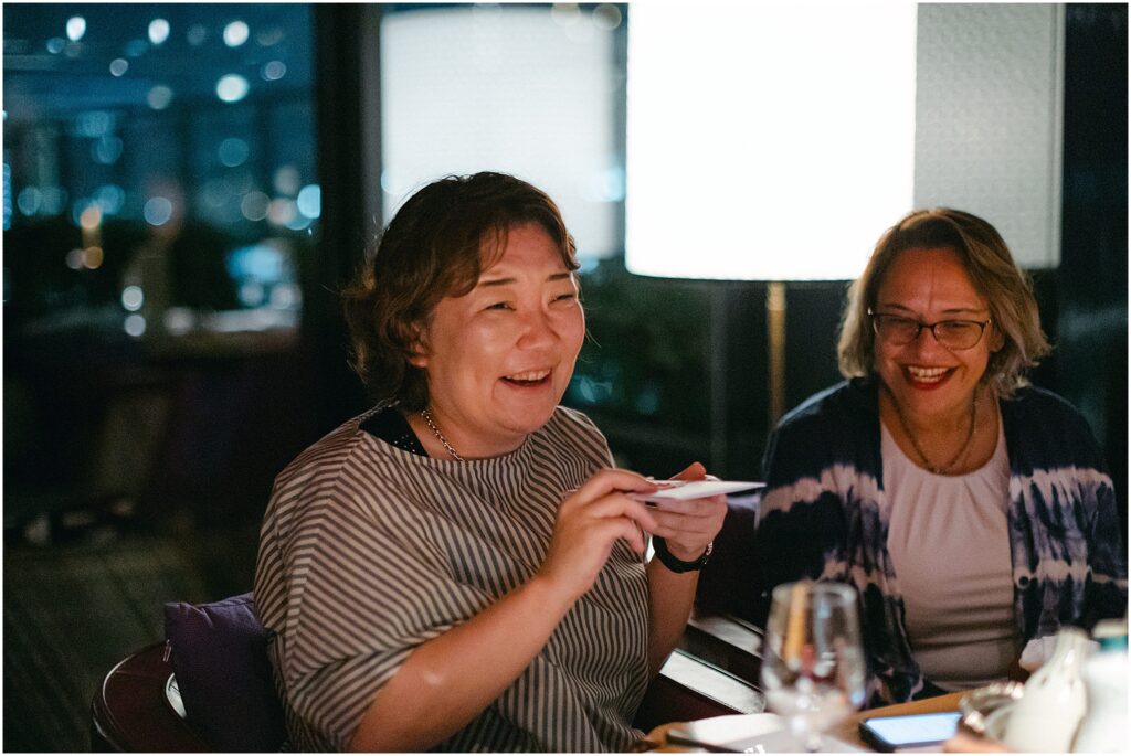 The Support Sake Tour! American rock band, The Falling Doves, traveled around Japan to perform their music and help bring some awareness to the diminishing Japanese sake industry by bridging music and culture. - Seiko Kinshichi of Matsunami Shuzo.