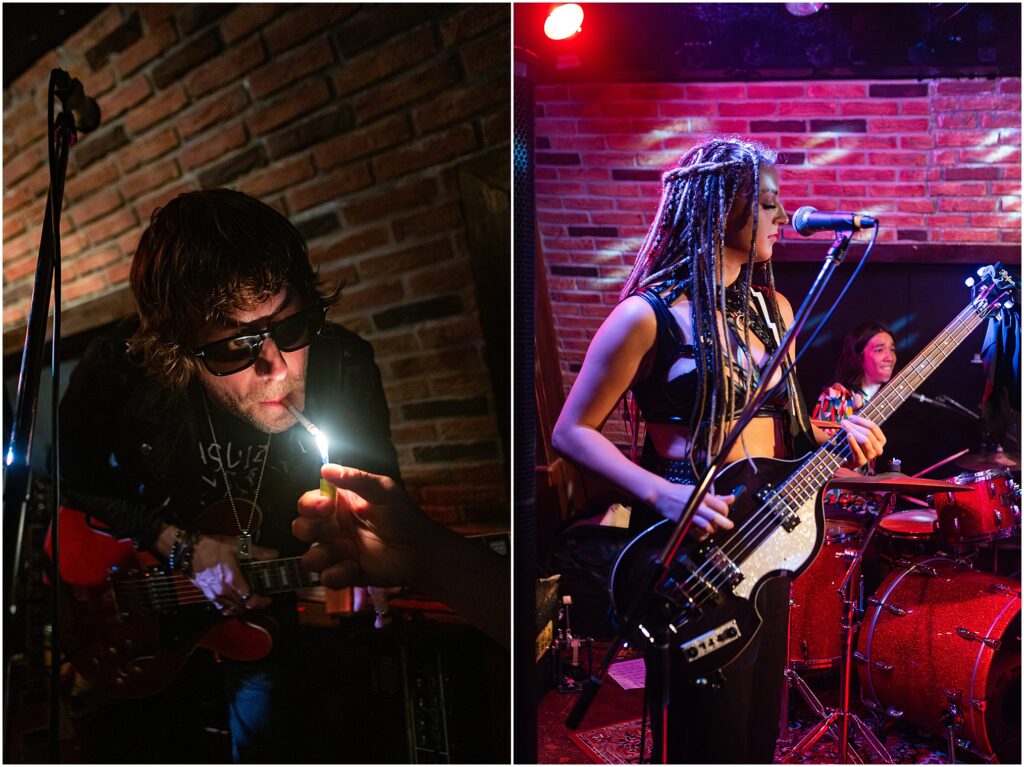 The Support Sake Tour! American rock band, The Falling Doves, traveled around Japan to perform their music and help bring some awareness to the diminishing Japanese sake industry by bridging music and culture. - Shibuya, Tokyo - Ruby Room.